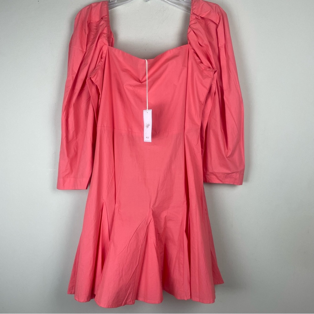 NWT - Mille Resort & Travel Anais Popover Dress in Melon Size Medium - Picture 15 of 17